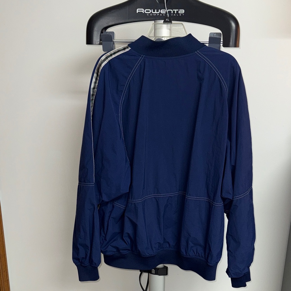 Nike Vintage 90's Men's Navy Bomber Jacket, Sz Large EUC - Picture 3 of 13